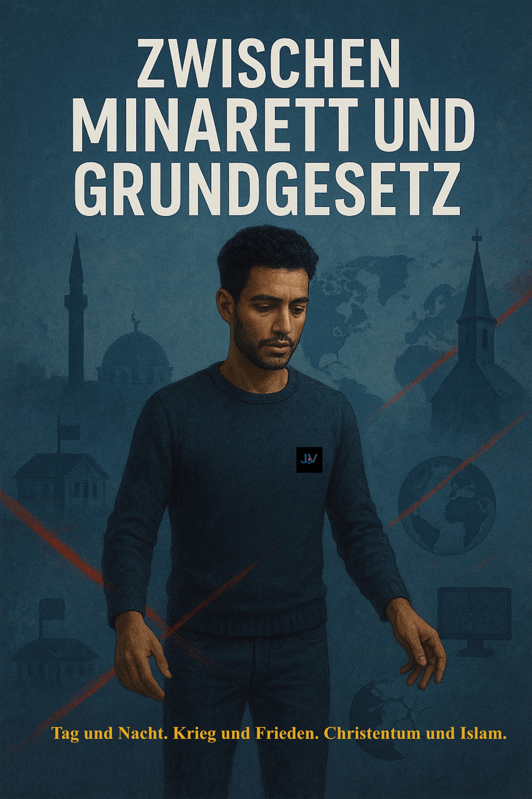 Cover des Buches 'Zwischen Minarett und Grundgesetz'