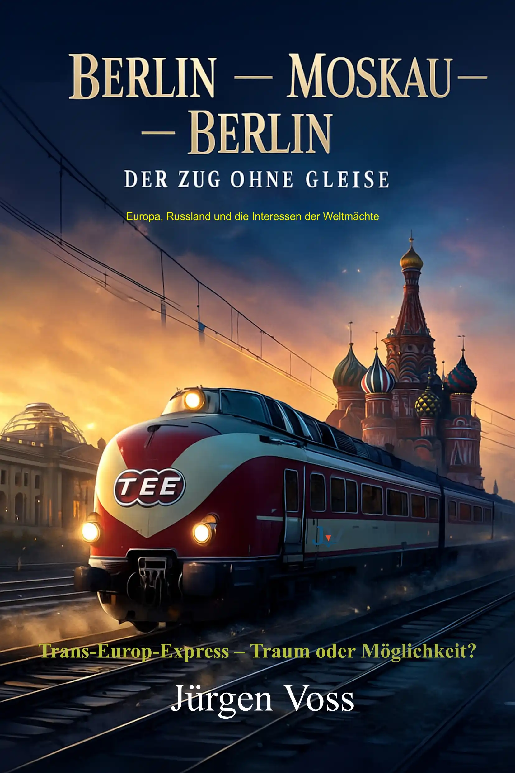Cover des Buches 'Berlin – Moskau – Berlin'